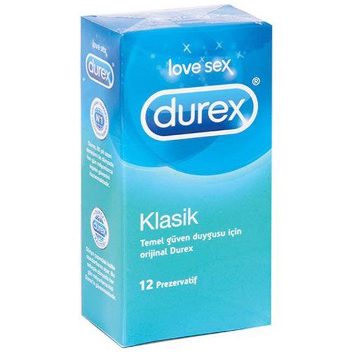 Durex Klasik Prezervatif 12'Li - Onur Market