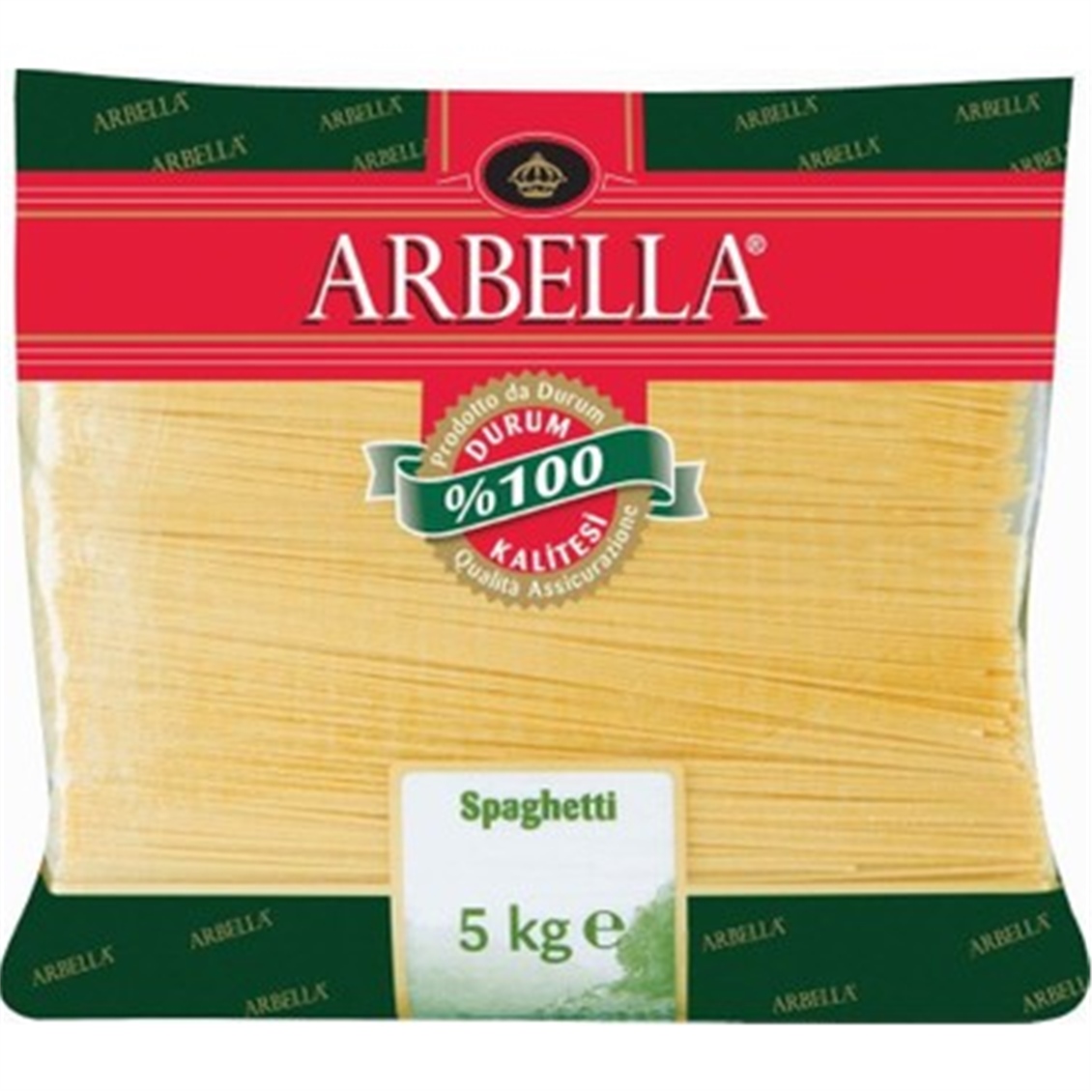 Arbella Spagetti Makarna 5 kg - Onur Market