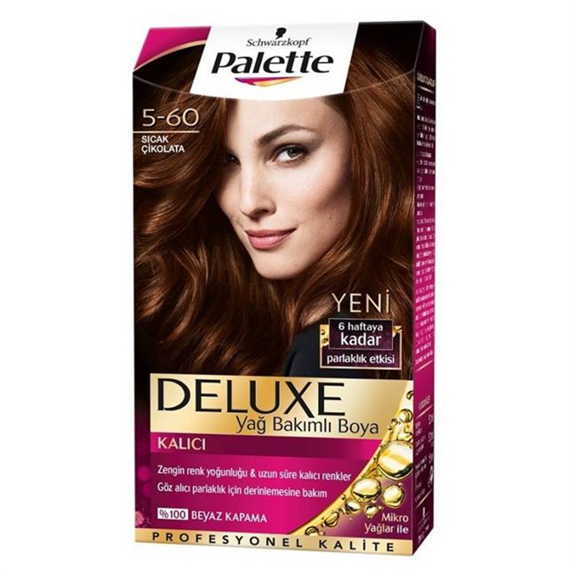 Palette Deluxe Sıcak Çikolata 5-60 Saç Boyası - Onur Market