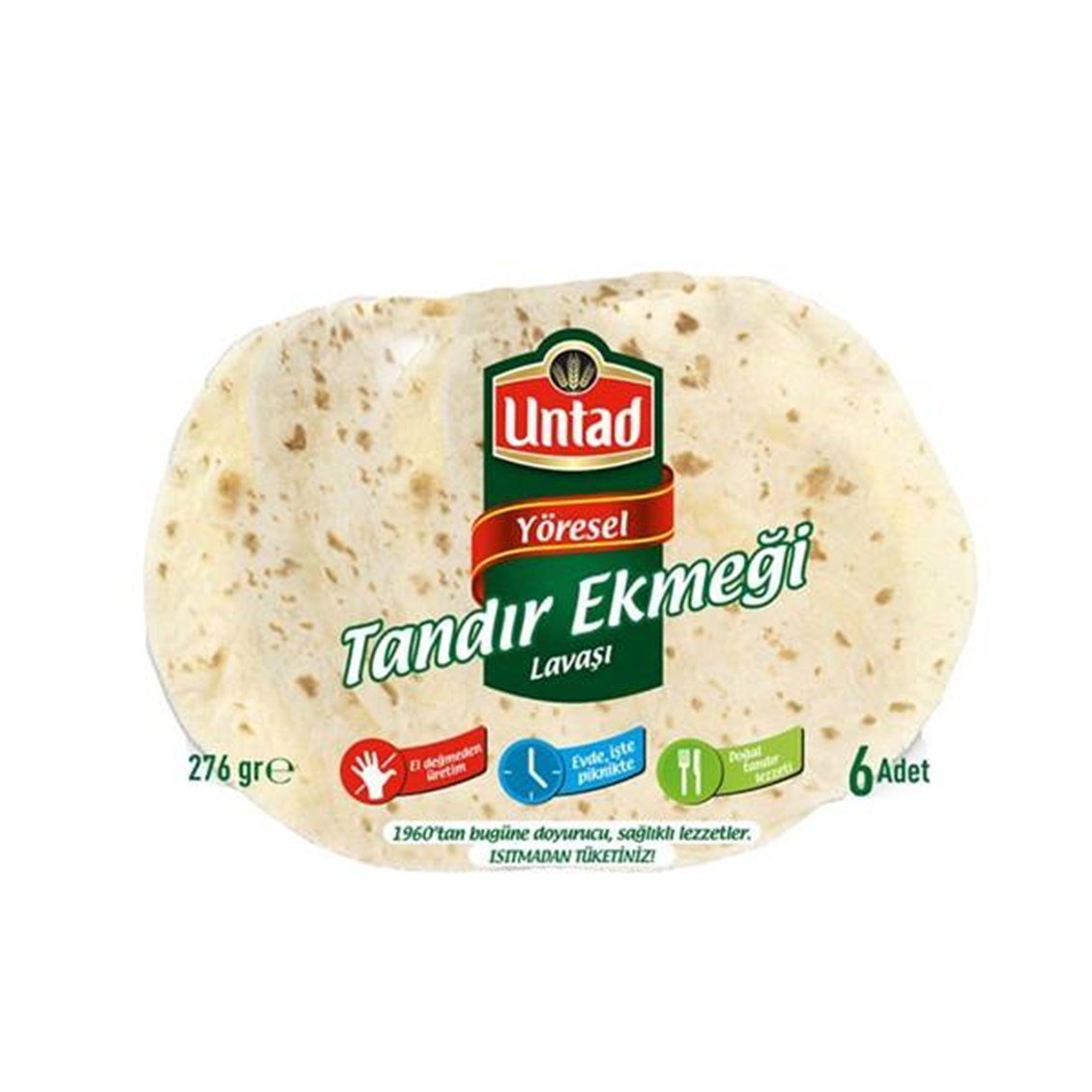 Untad Tandır Lavaş Ekmeği 276 Gr