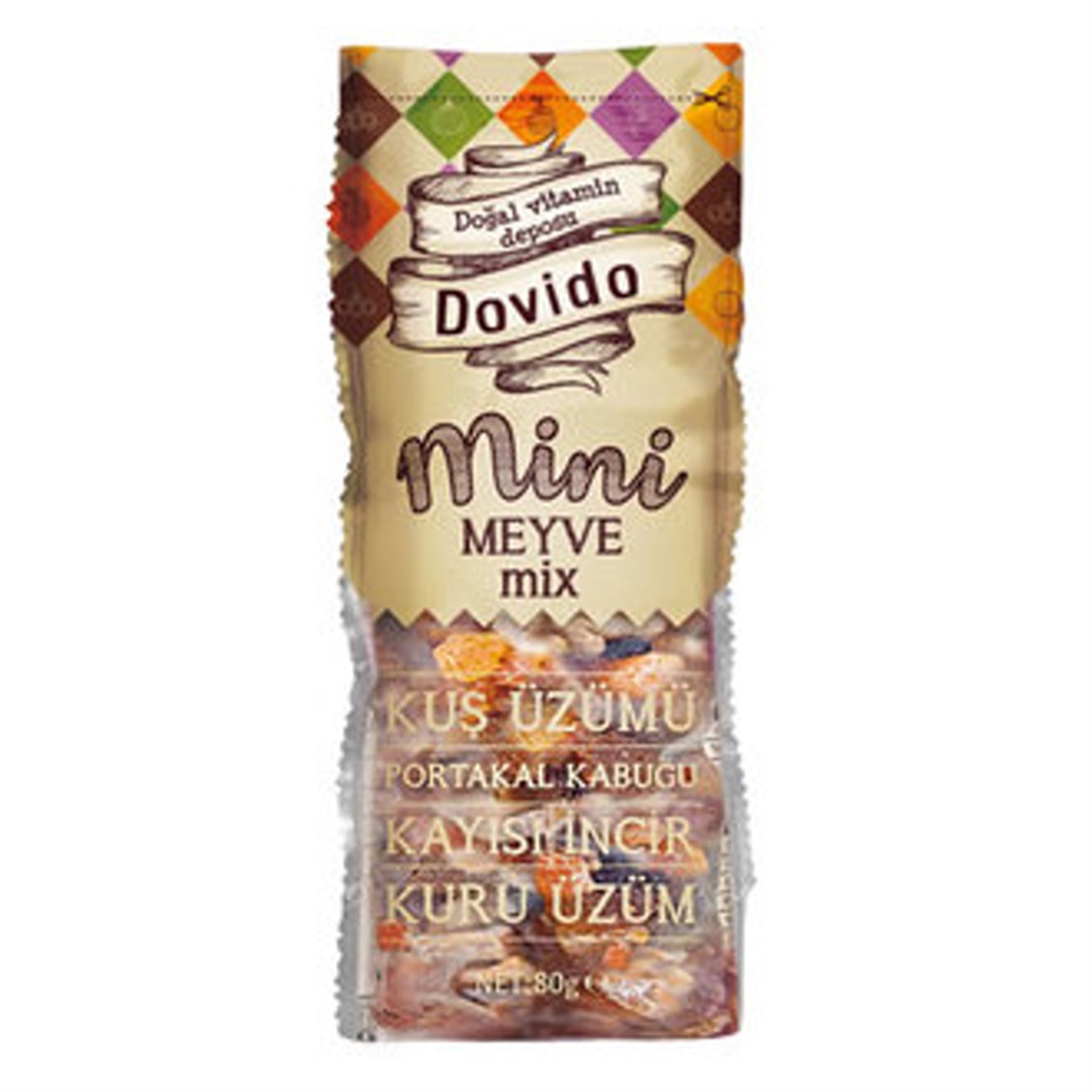 Dovido Mini Meyve Mix 80 Gr