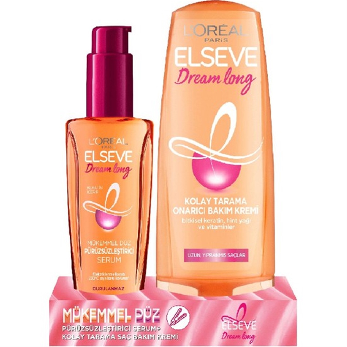 Elseve Dream Long Serum+Saç Kremi 175ml - Onur Market