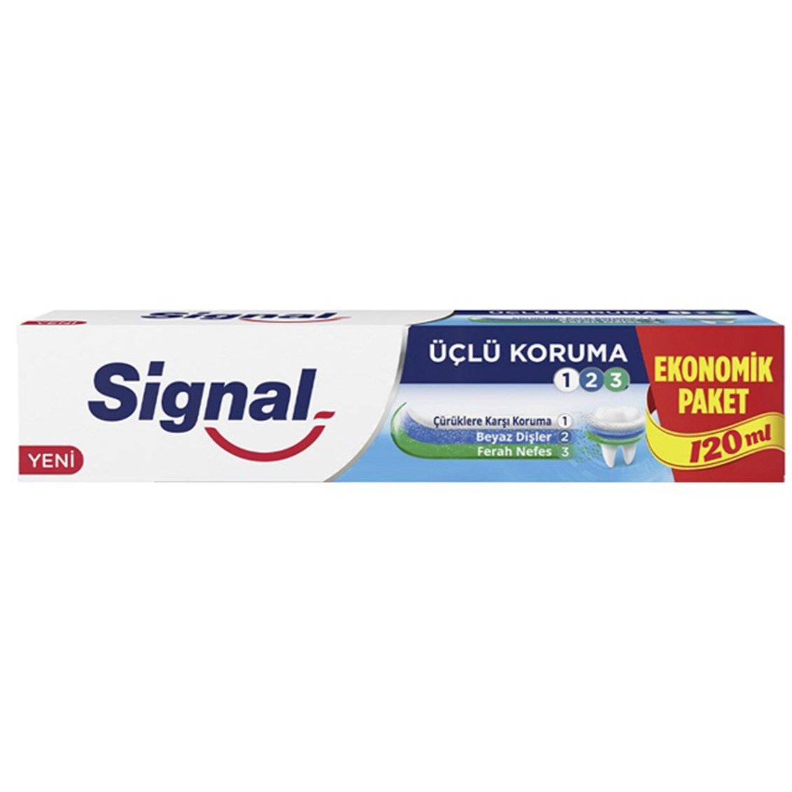 Signal Diş Macunu Üçlü Koruma 120 ml