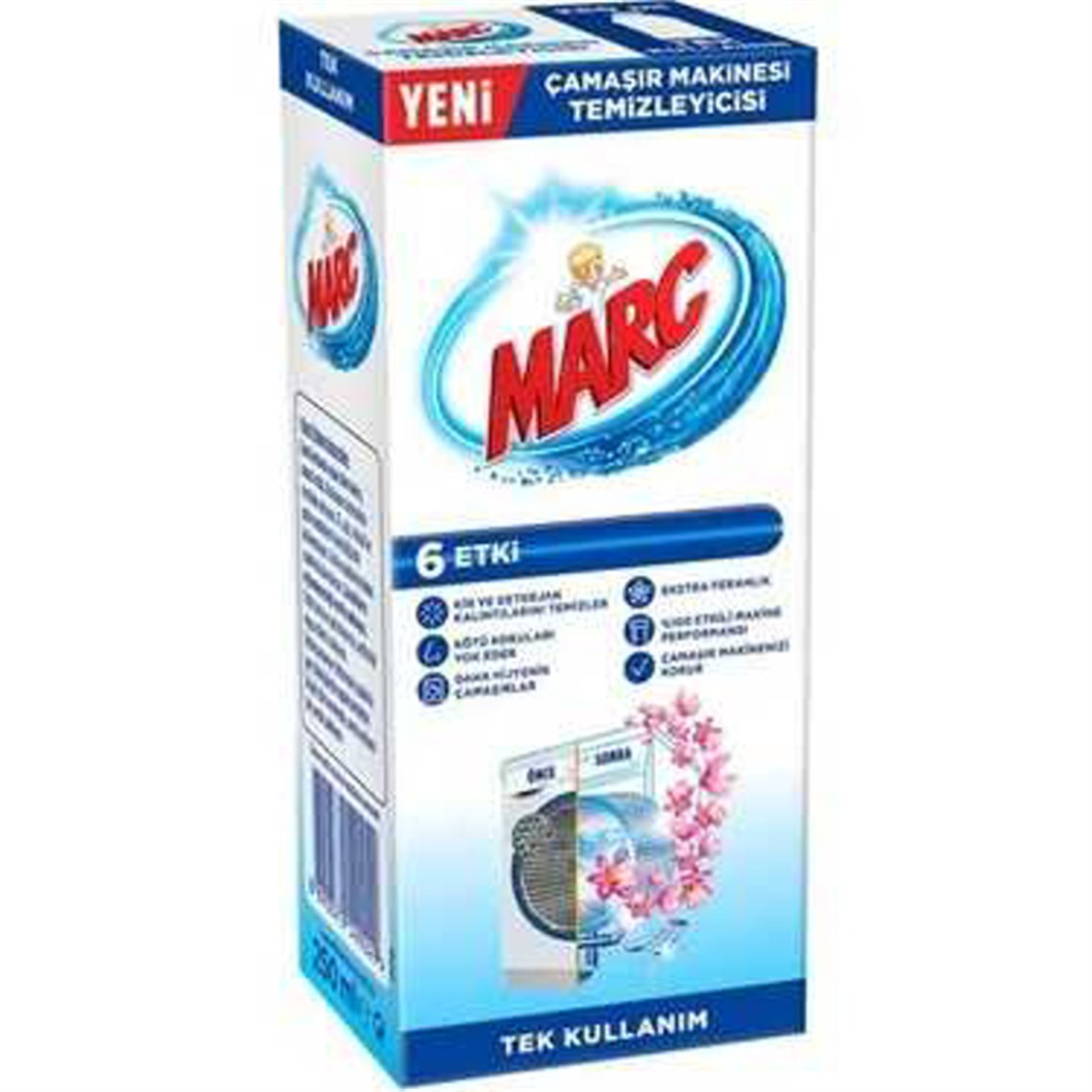 Marc Çamaşır Makinesi Temizleyicisi Floral 250 ml - Onur Market