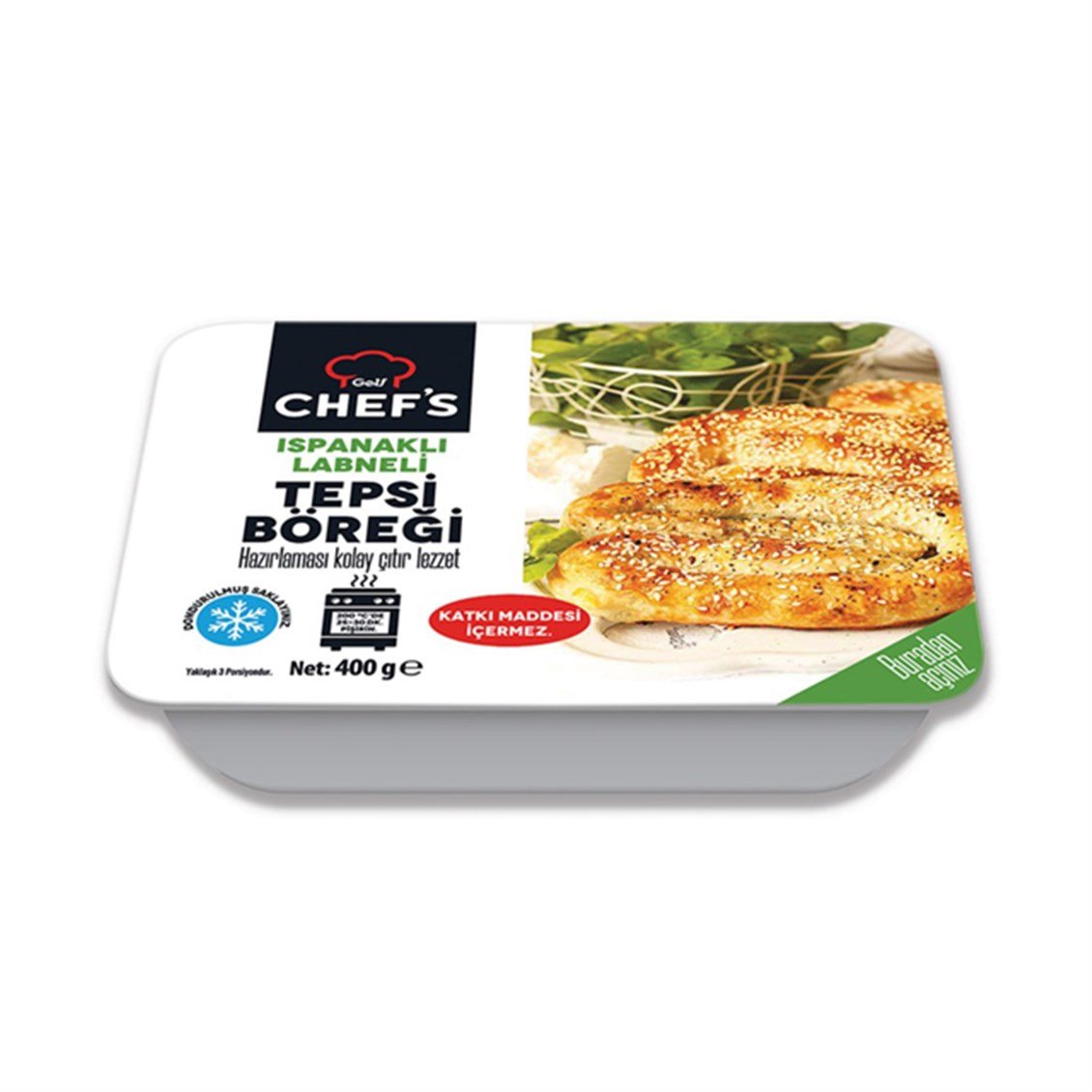 Golf Chef's Ispanaklı Labneli Börek 400 gr