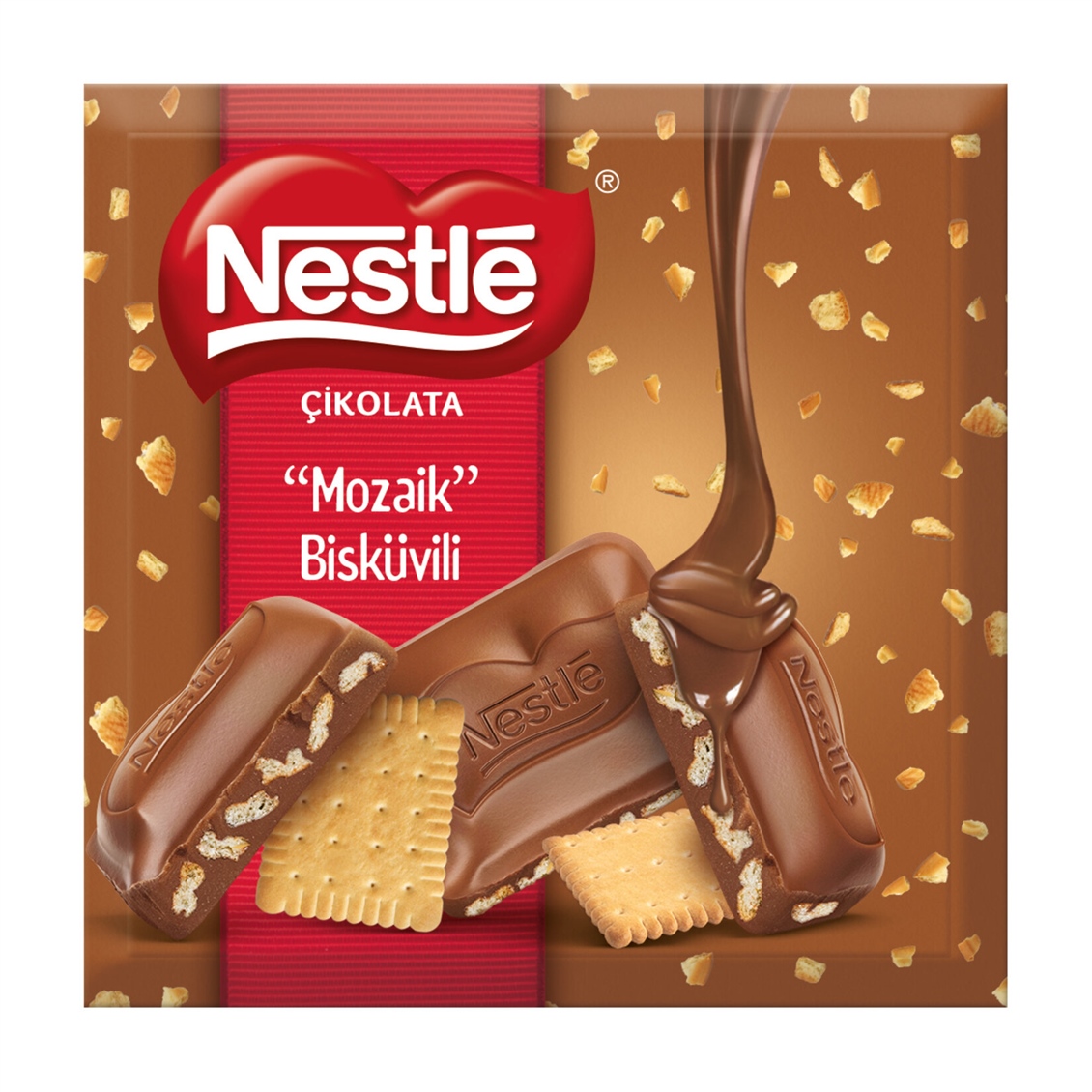 Nestle Çikolata Mozaik Bisküvili Kare 60 Gr - Onur Market