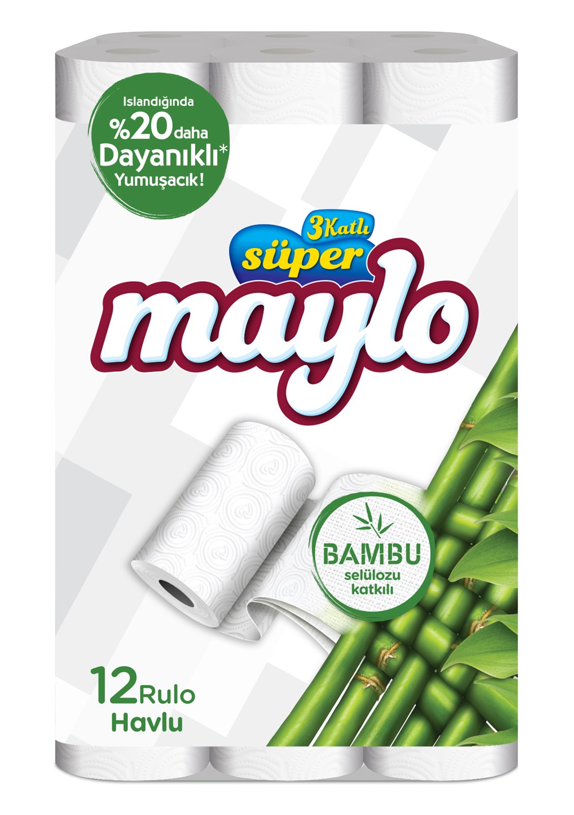 Maylo Bambu Kağıt Havlu 12'li - Onur Market