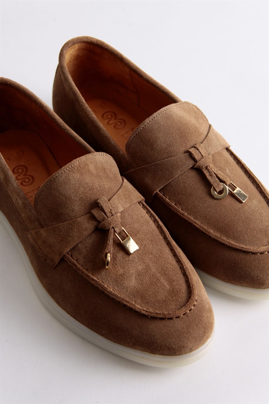Lou Womes Saddle Brown Suede Casual Shoes