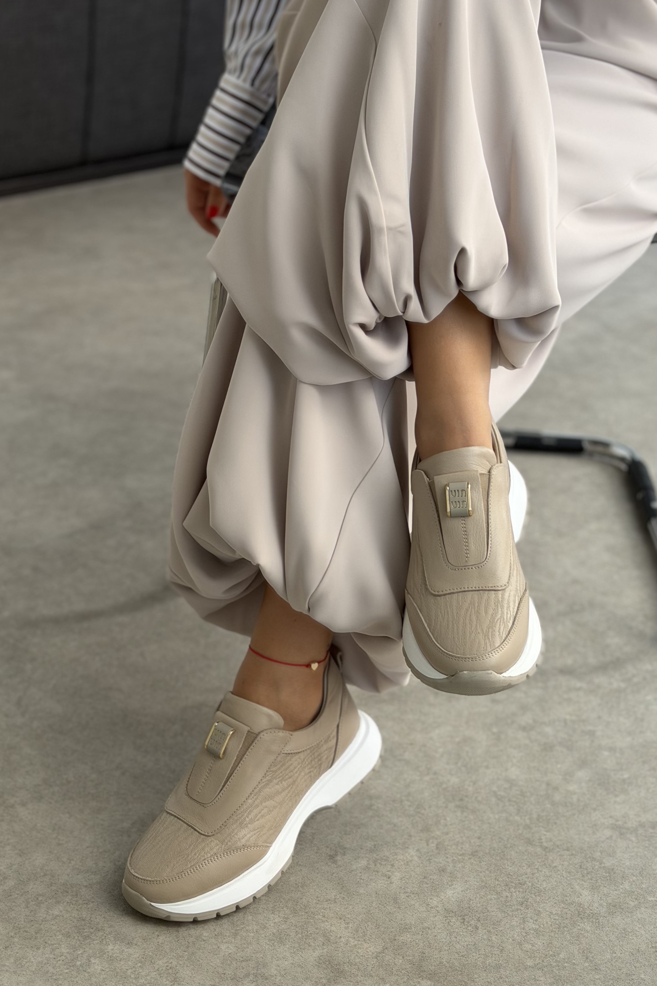 Niu Vizon Hakiki Deri Kadın Sneaker