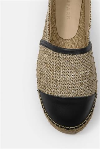 Best Hasır Hakiki Deri Kadın Espadril Ayakkabı