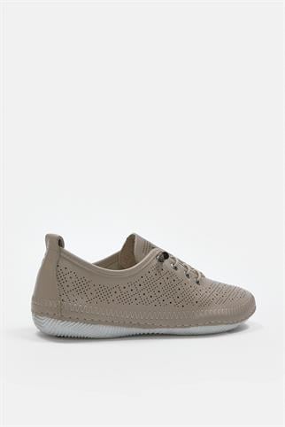 Mariable Vizon Hakiki Deri Kadın Sneaker