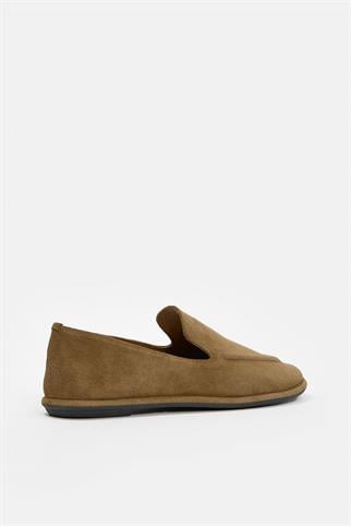 Moose Camel Süet Hakiki Deri Kadın Loafer
