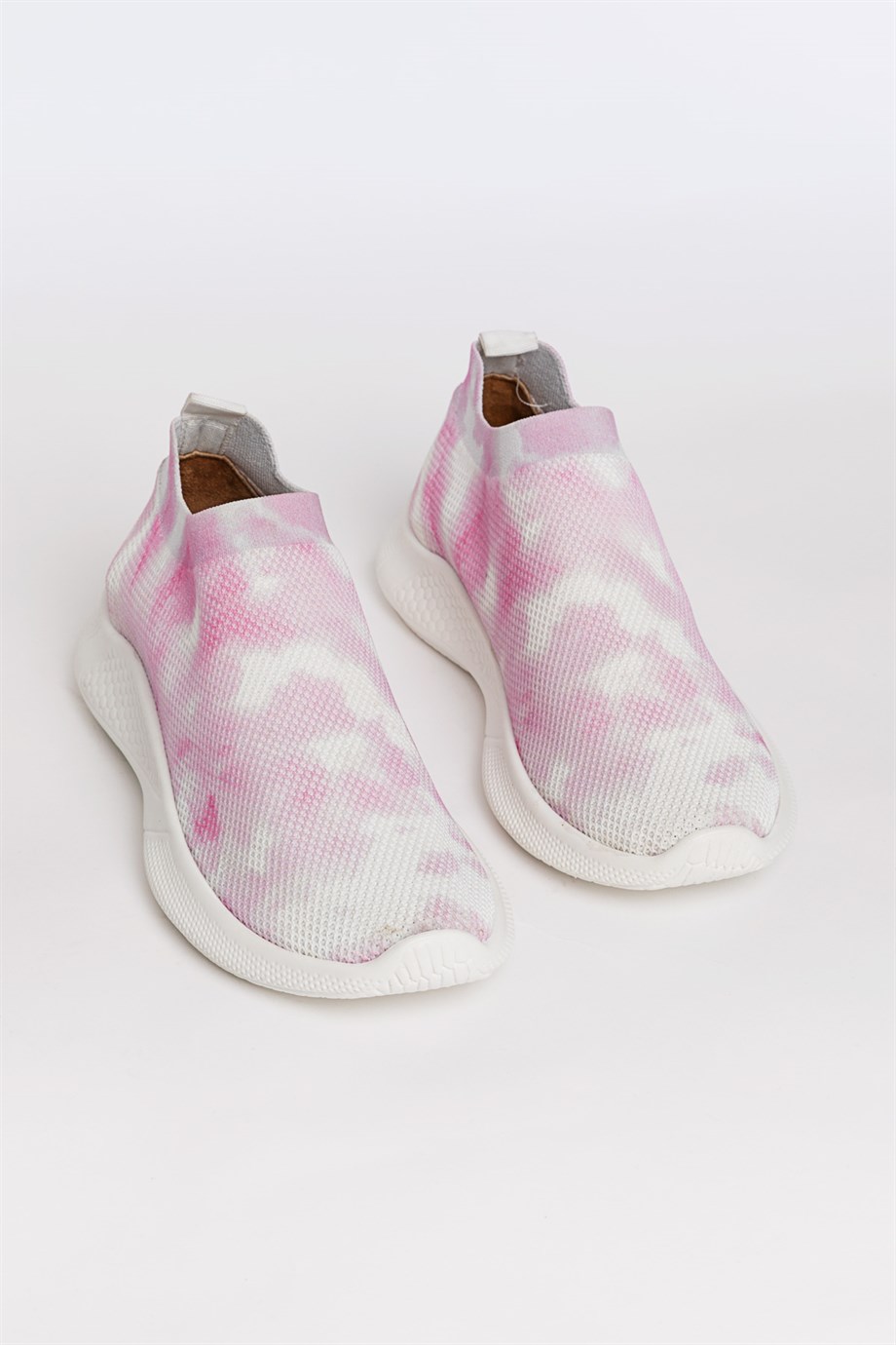 Элора Женские Розовые Трикотажные Повседневные Кроссовки
