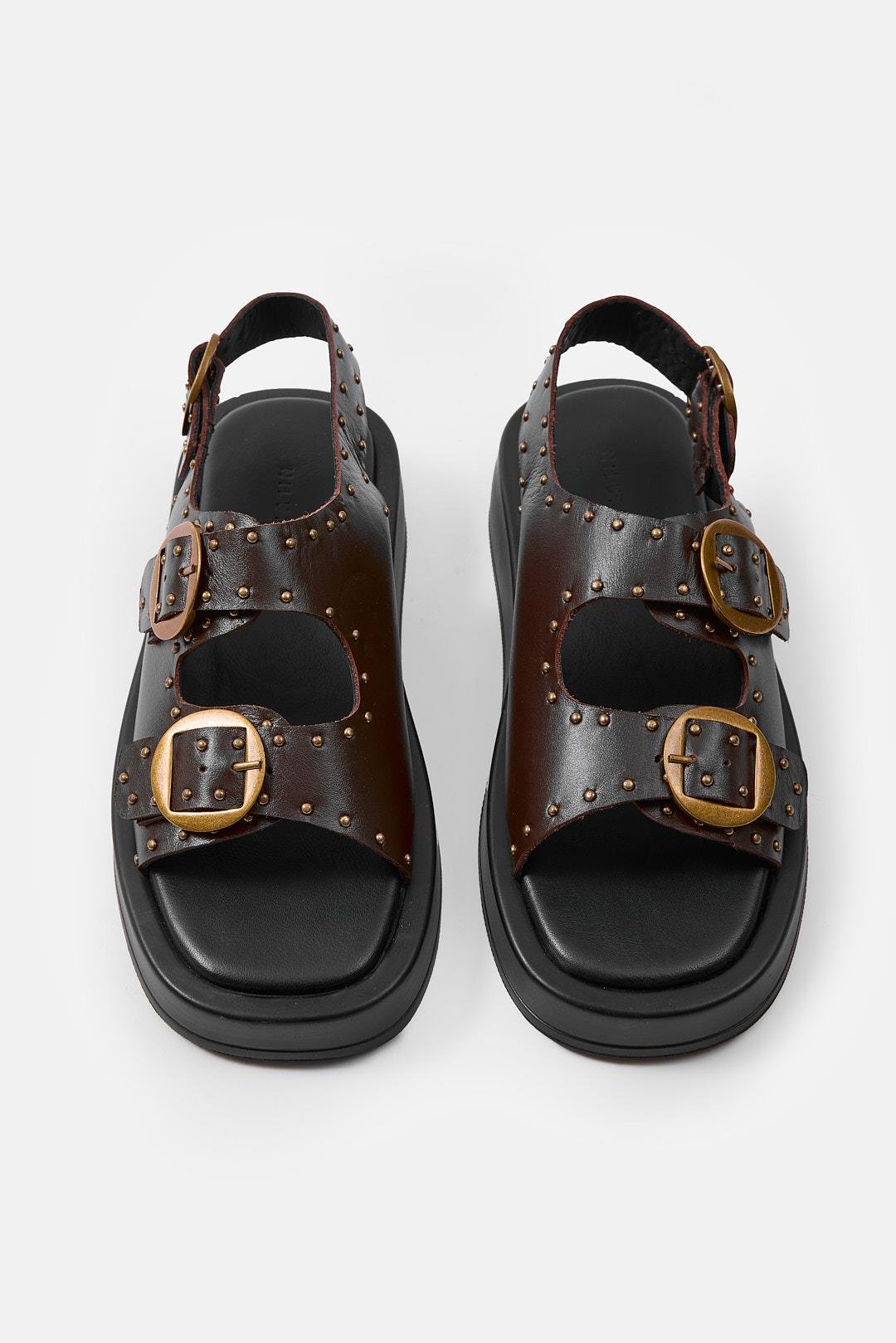 Jodie Brown Genuine Leather Women's Sandals