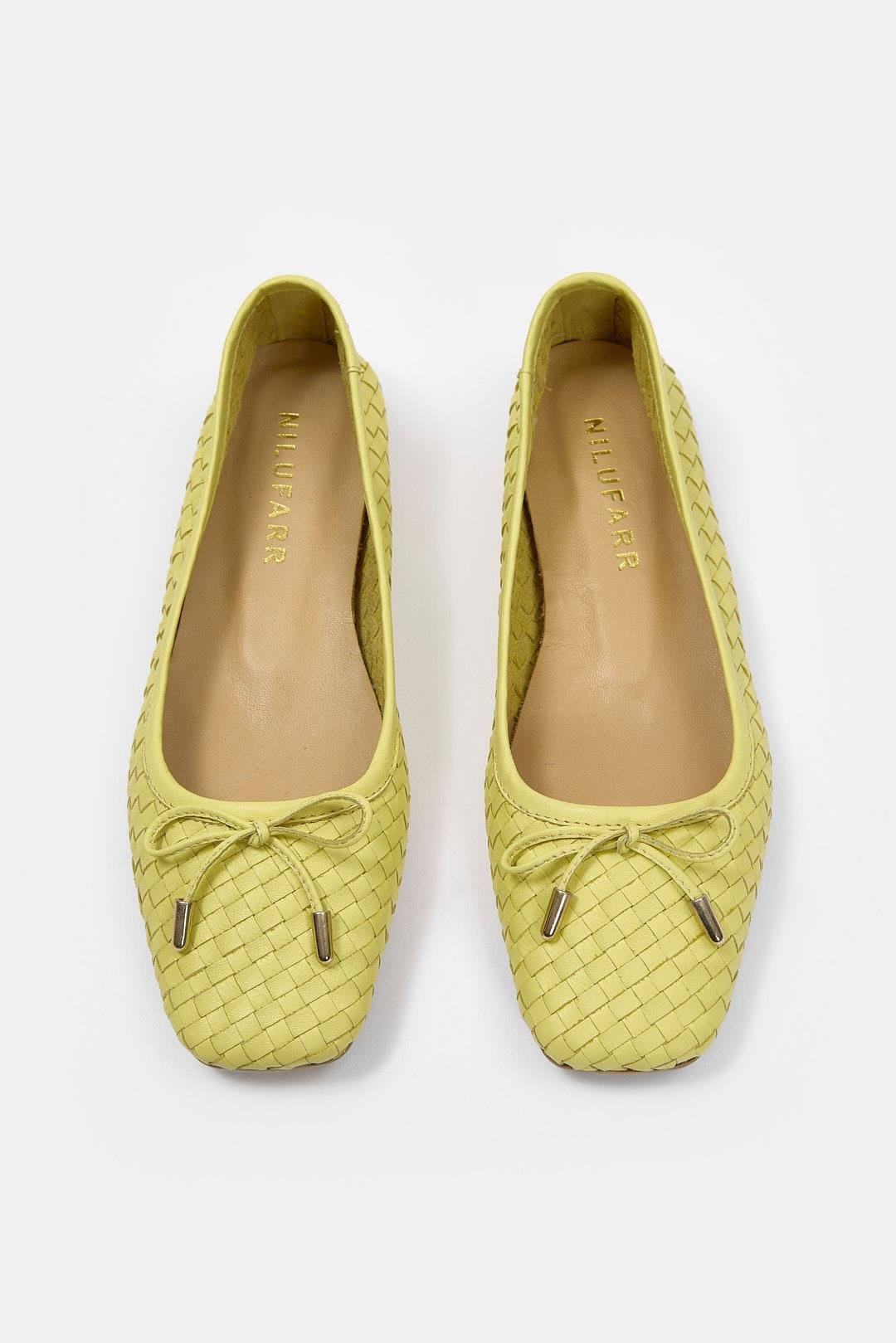 Lisandro Sarı Hakiki Deri Kadın Babet