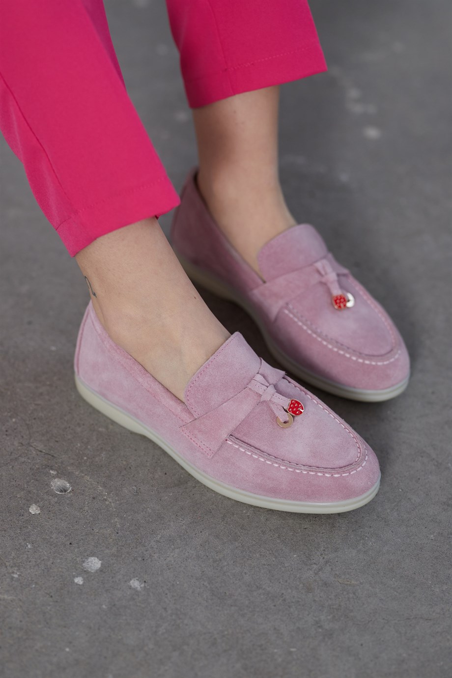 Lou Women's Lilac Suede Casuel Shoes