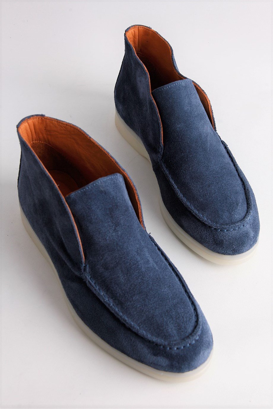 Megi Женская Синяя Замшевая Повседневная Обувь