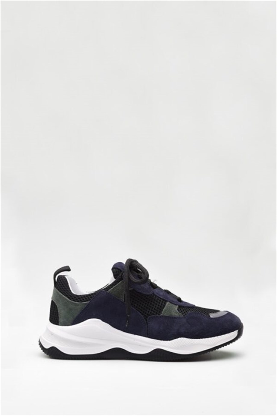 Nora Women's Navy Blue Suede Sneakers