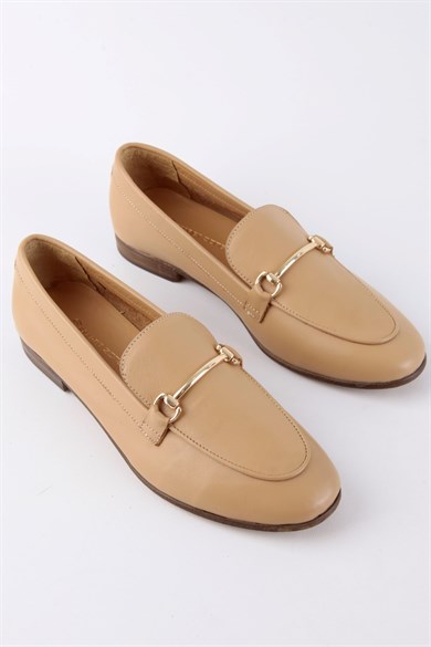 Livia Nut Hakiki Deri Kadın Loafer