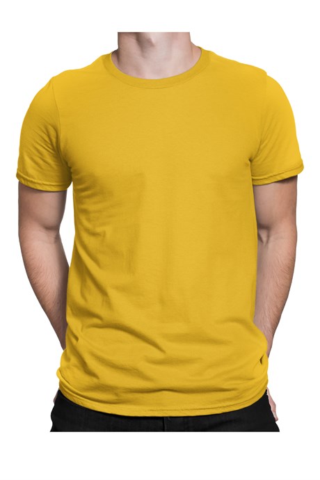 Erkek Sarı Tişört