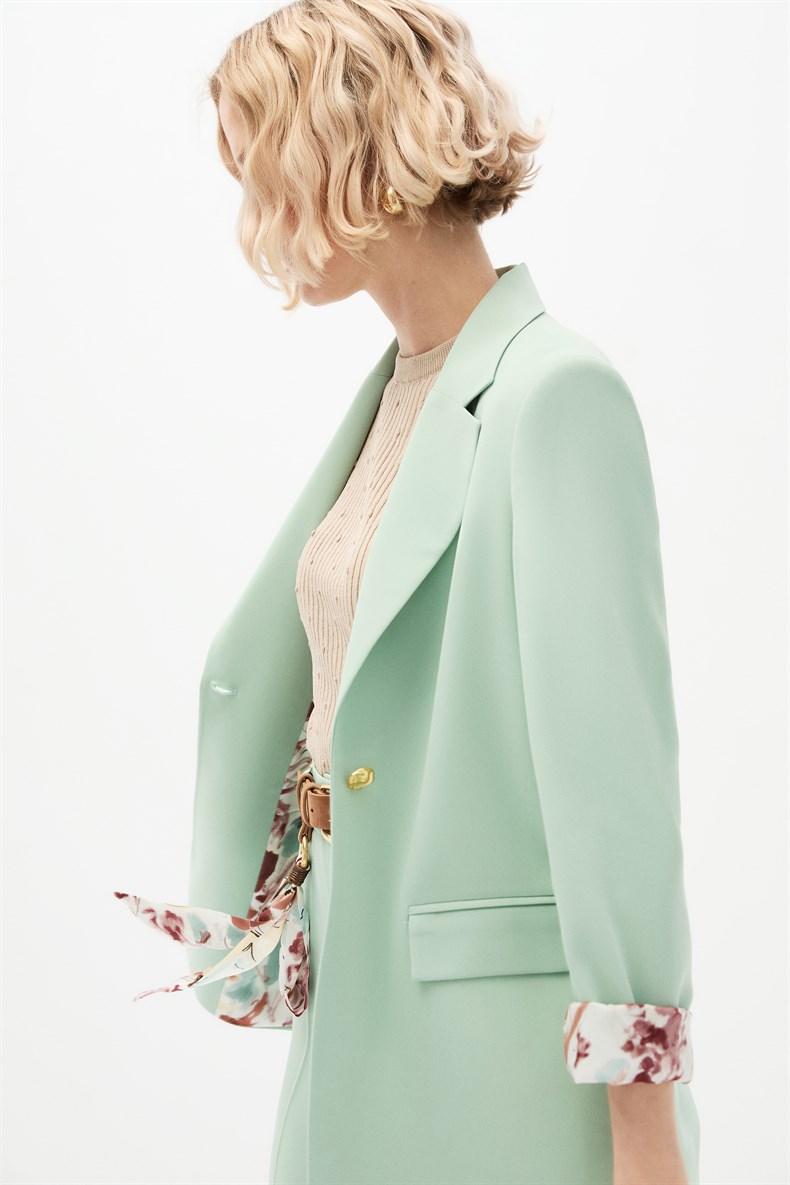 Mint Oversize Ceket