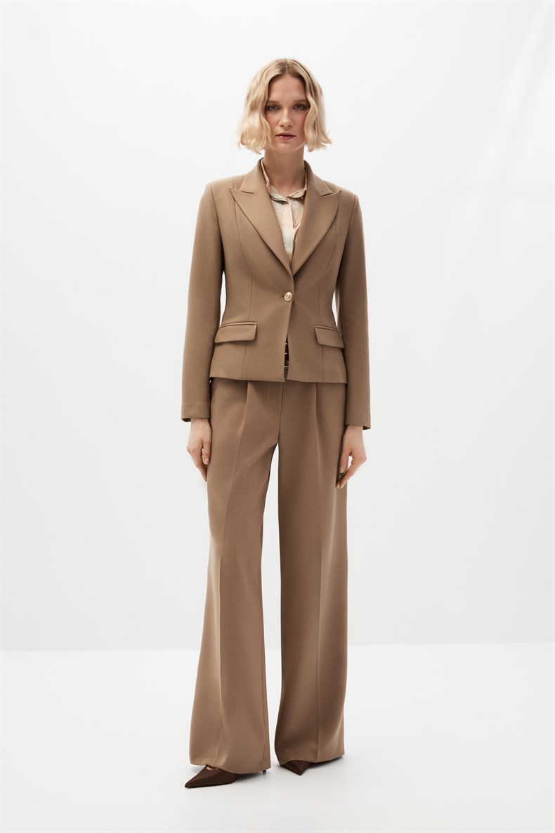 Bej Blazer Ceket