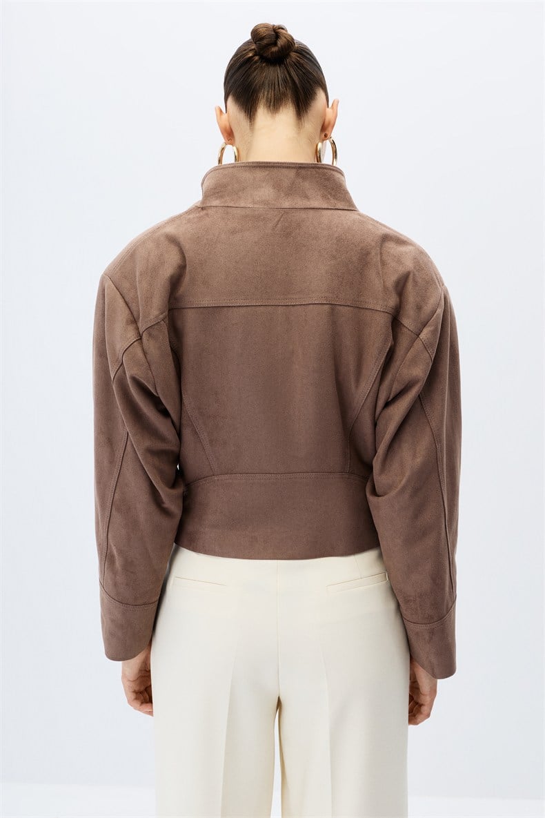 Süet bomber