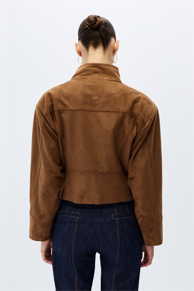 Süet bomber