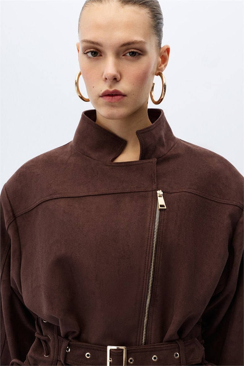 Süet bomber