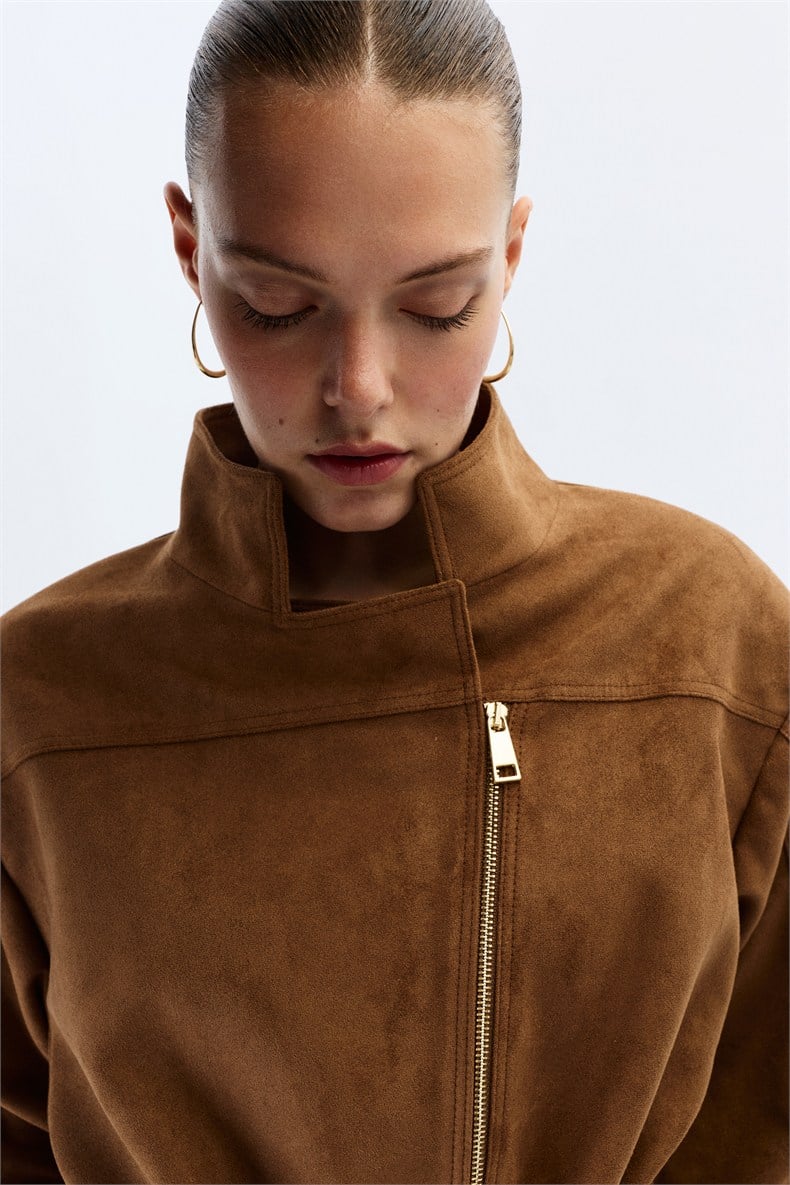 Süet bomber