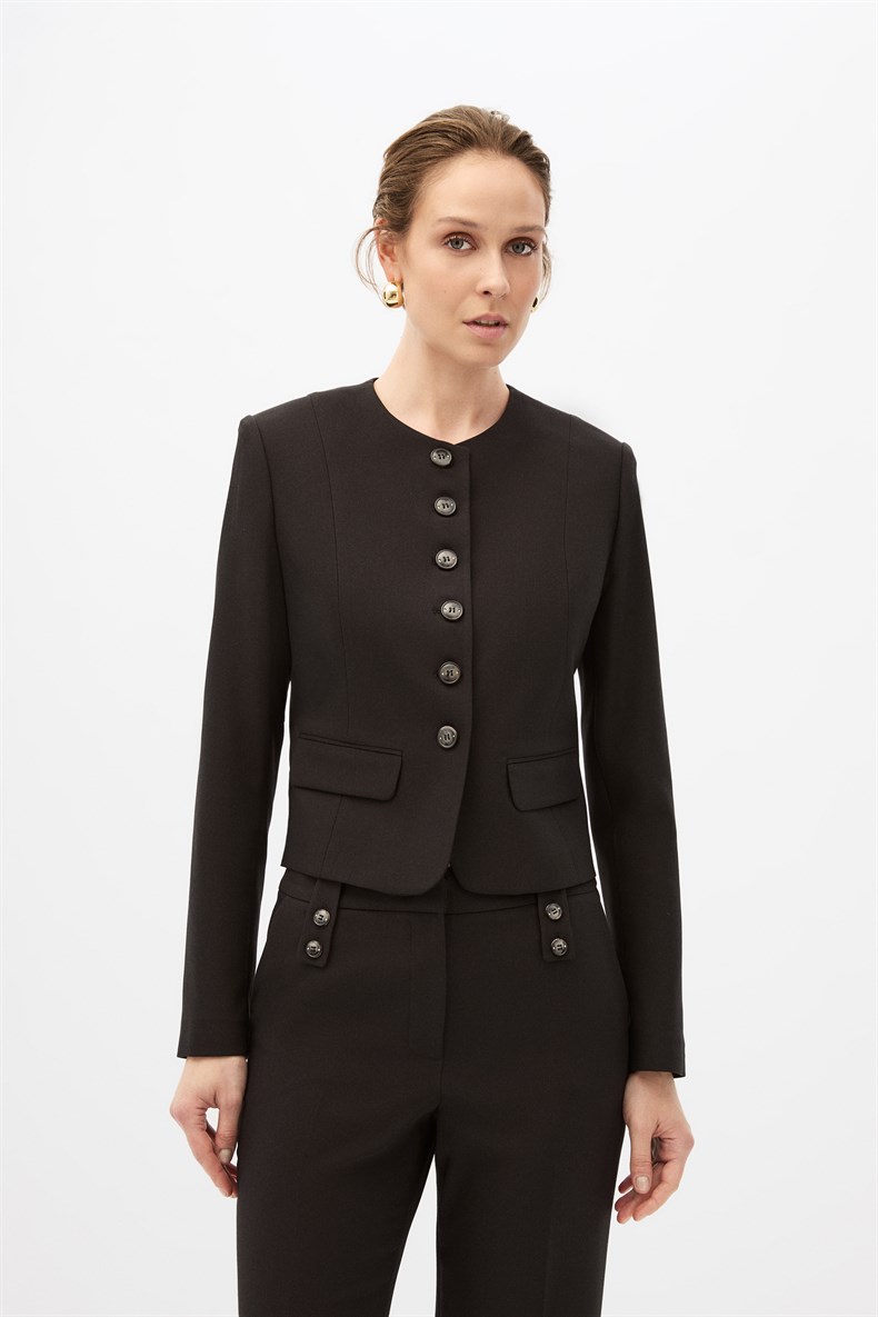 Siyah Ceket Pantolon Takım