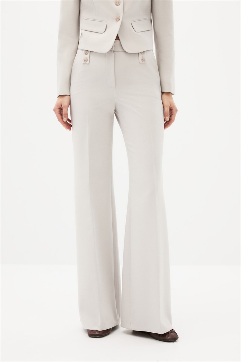 Taş Rengi Ceket Pantolon Takım