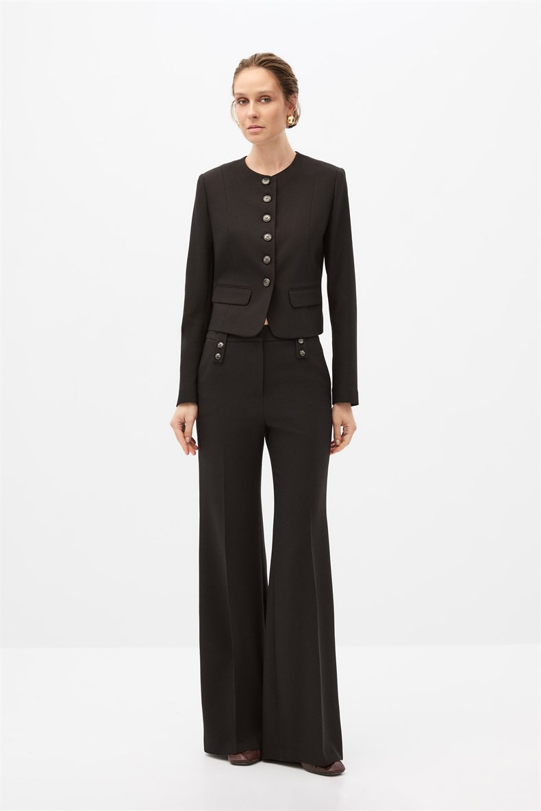 Siyah Ceket Pantolon Takım