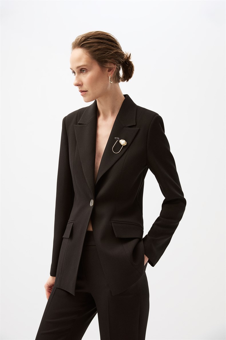 Siyah Blazer Ceket Takım