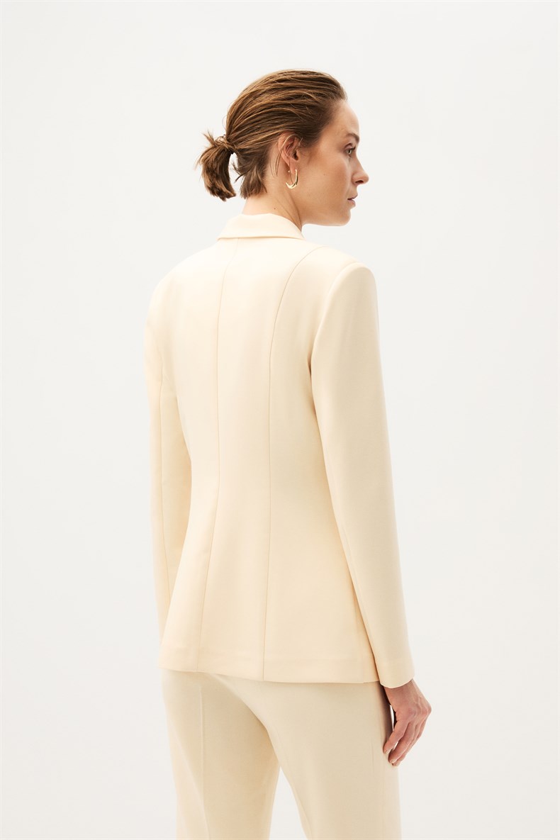 Sarı Blazer Ceket Takım