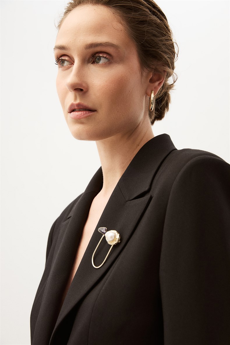 Siyah Blazer Ceket Takım