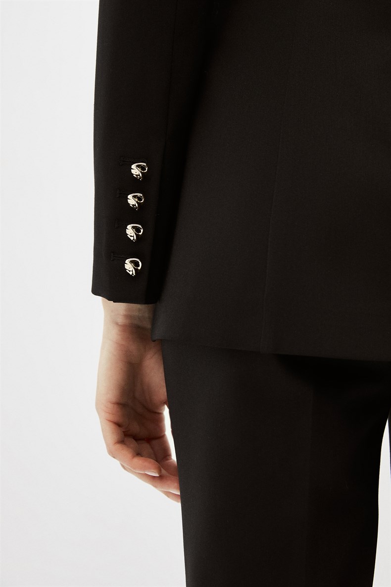 Siyah Blazer Ceket Takım