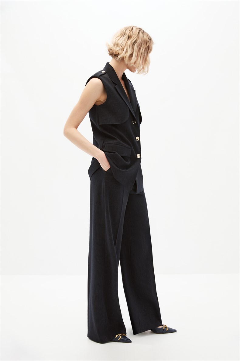 Apoletli Yelek Takım