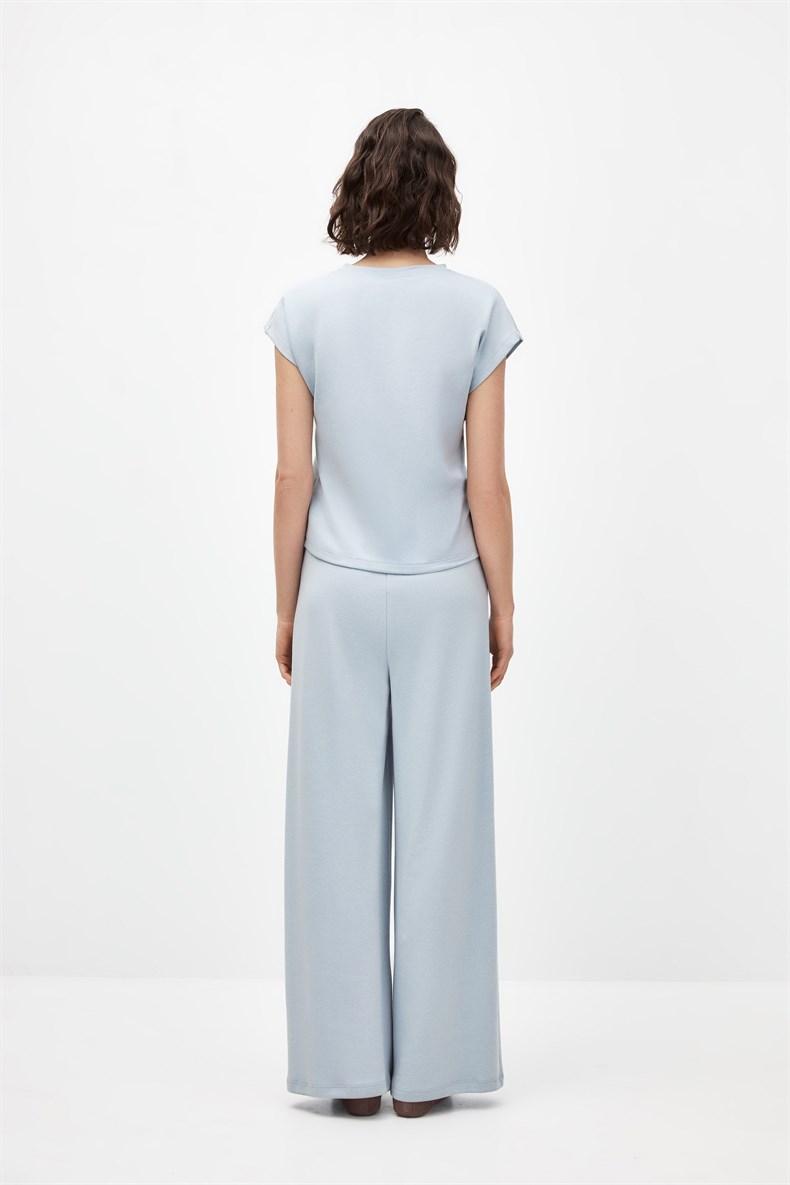 Nakışlı Bluz Takım