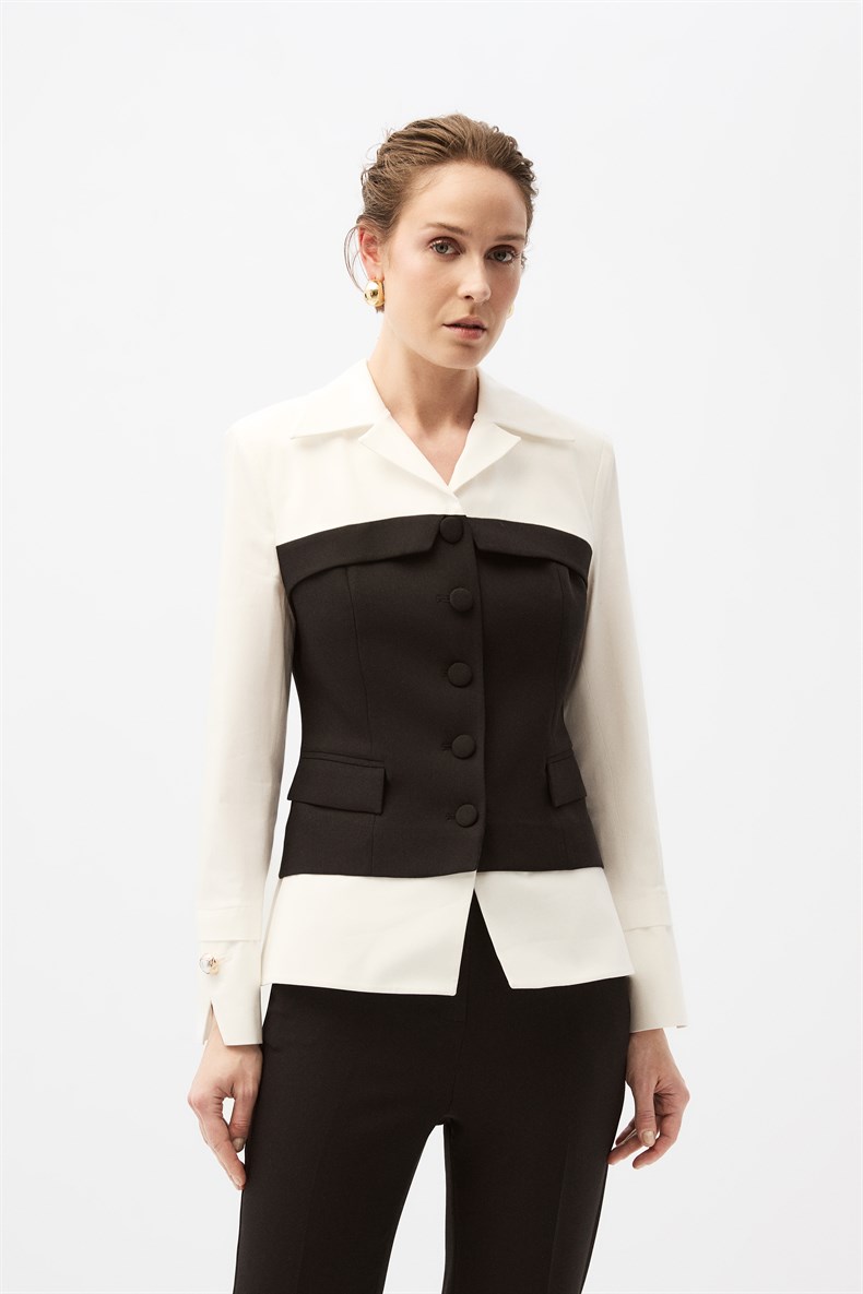 Garnili Ceket Takım