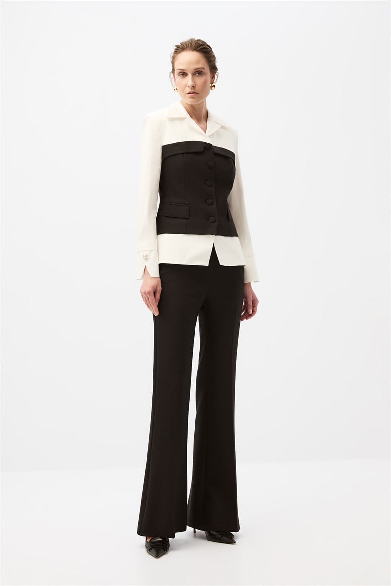 Garnili Ceket Takım