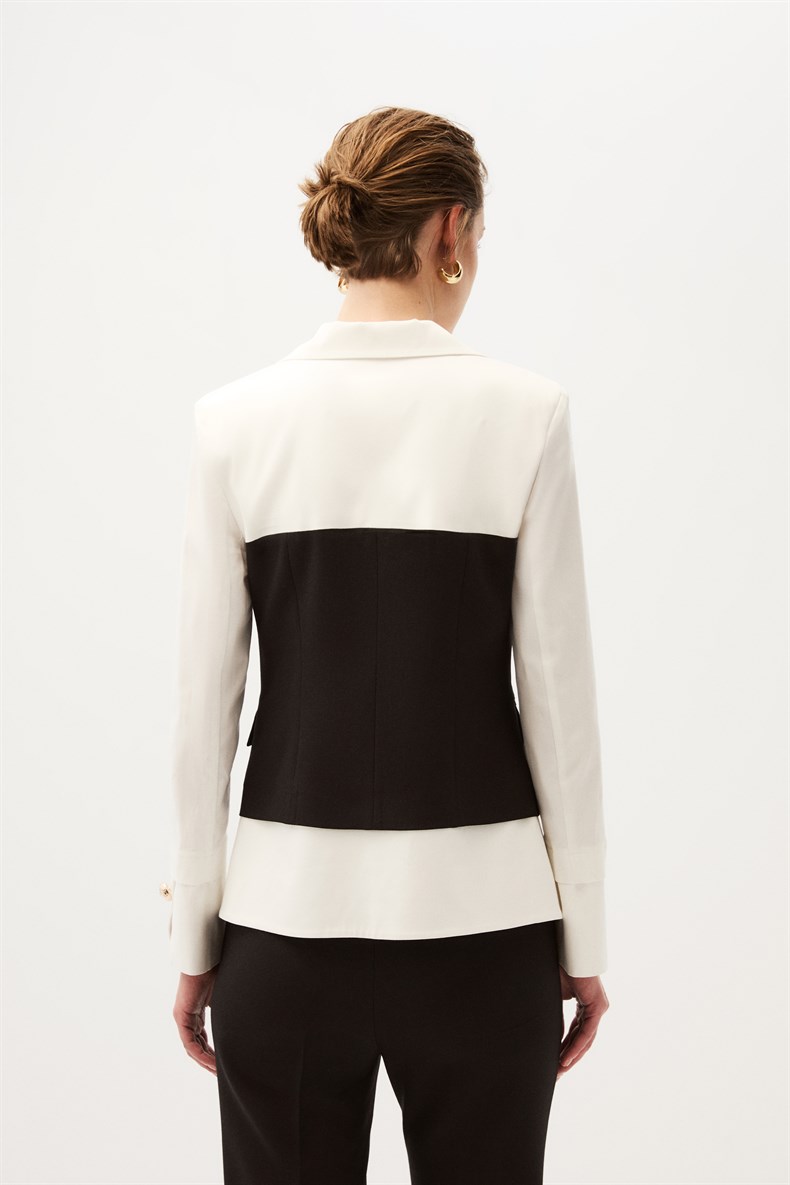 Garnili Ceket Takım