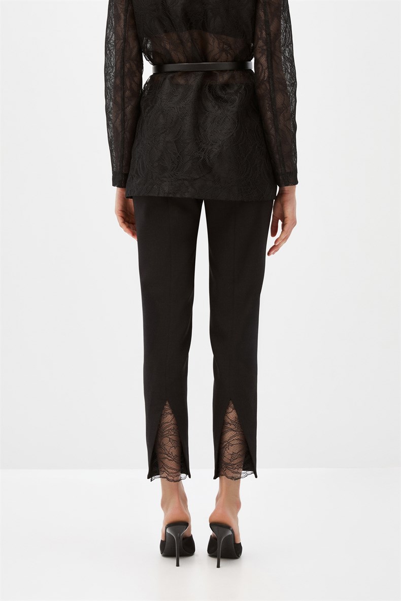 Dantelli Ceket Takım