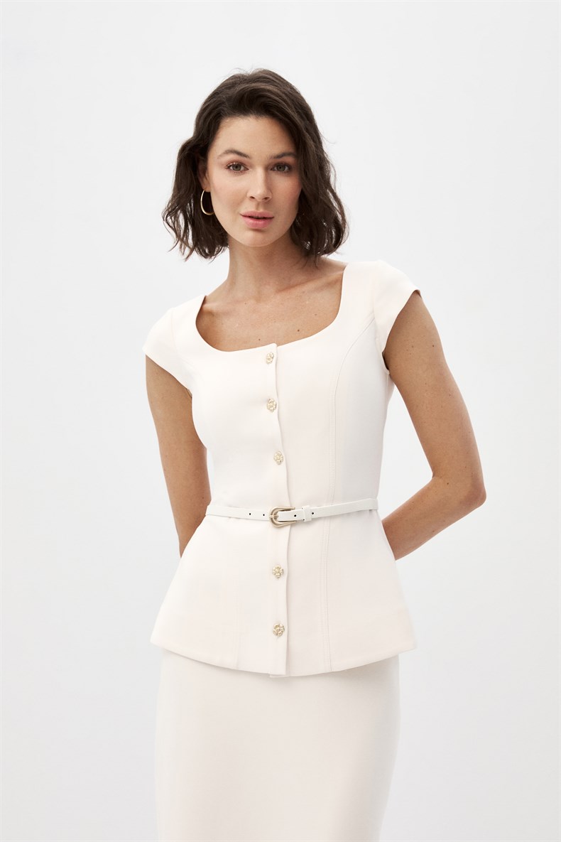 Dikişli Büstiyer Etek Takım