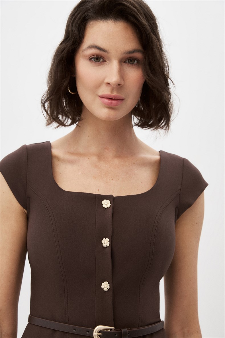 Dikişli Büstiyer Etek Takım