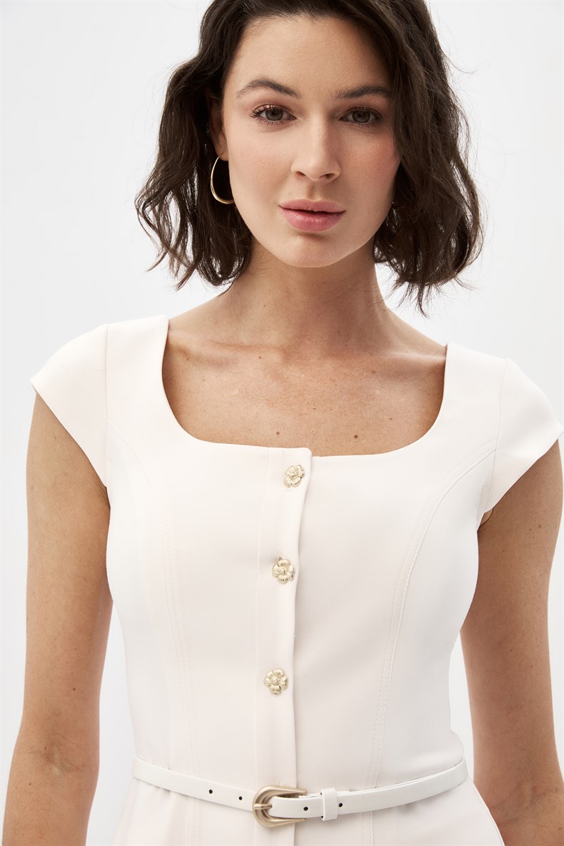 Dikişli Büstiyer Etek Takım