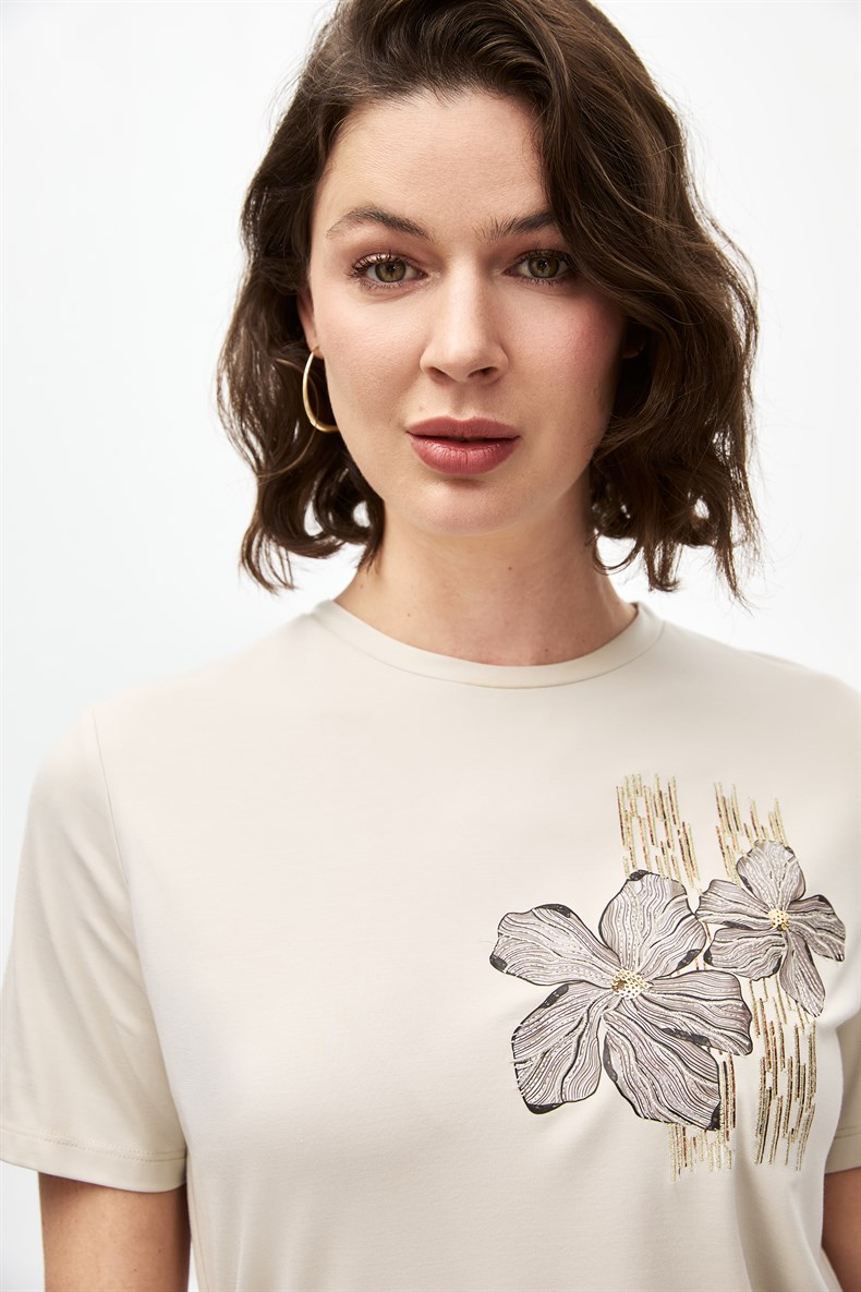 Baskılı Bluz Takım