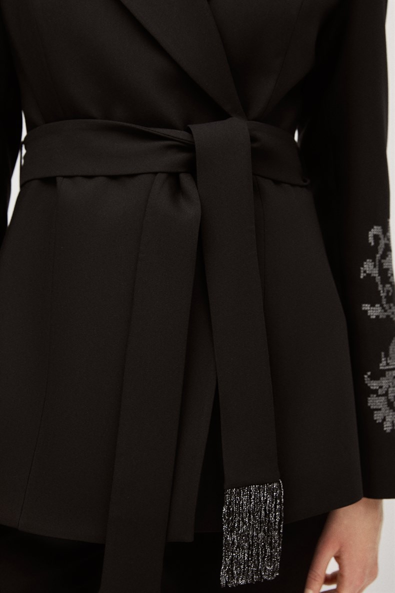 Nakışlı Blazer Takım
