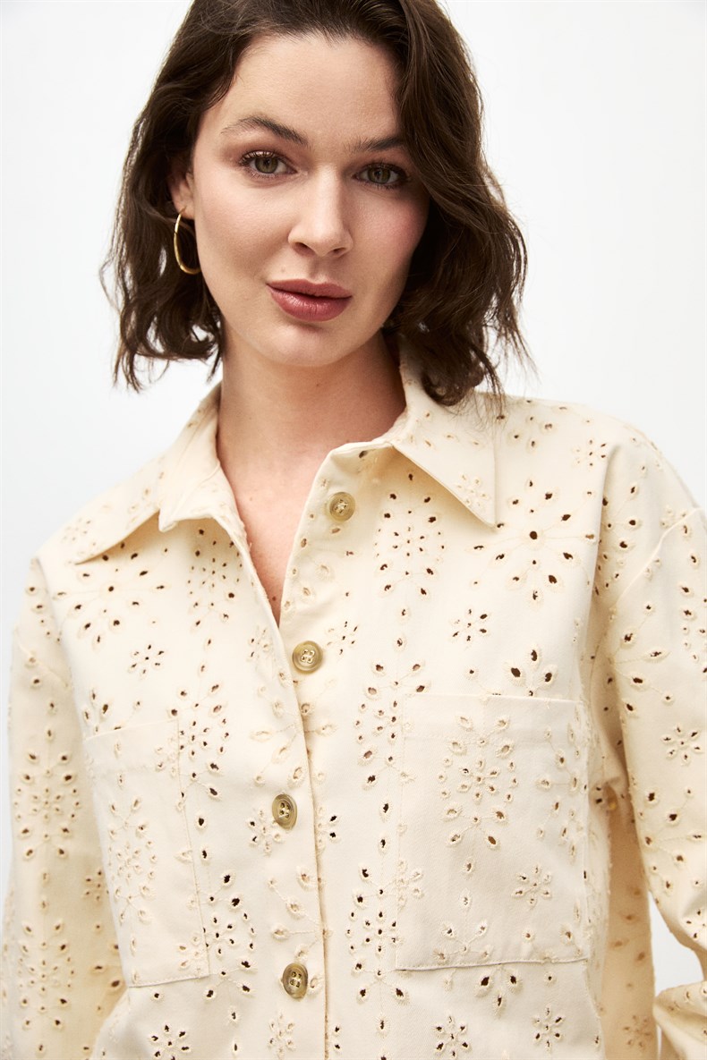 Brodeli Gömlek Takım