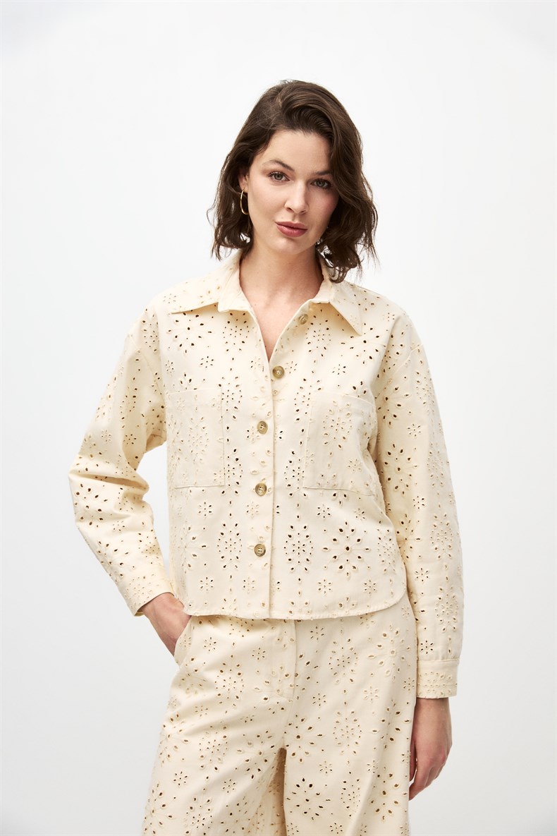 Brodeli Gömlek Takım